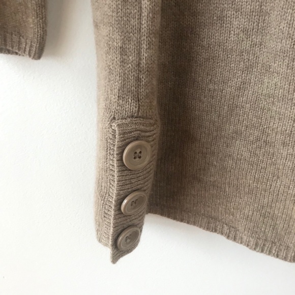 Calypso St Barth cashmere beige sweater - Picture 6 of 10